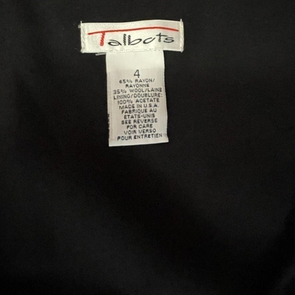 Talbots Double Breasted Sleeveless Dress Size 4 - Picture 6 of 8